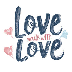 Handwritten Love Lettering with Subtle Underline Flourish Modern Clipart PNG, Transparent Background