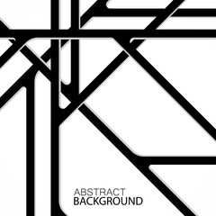 Abstract lines with shadow for your background