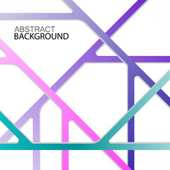 Abstract lines with shadow for your background