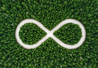 Forest Road Infinity Symbol