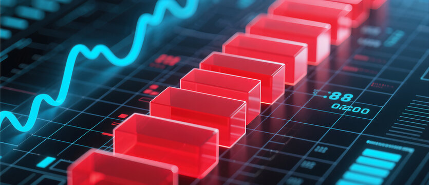 Global Data Transfer Transmission Network Protocol Blockchain Block Technology Infrastructure Digital Communication System Graphic Frequency Wave Signal Pattern