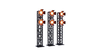 Stage Lighting Truss with Spotlights