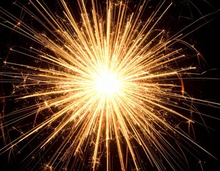 閃光が爆発する光の背景