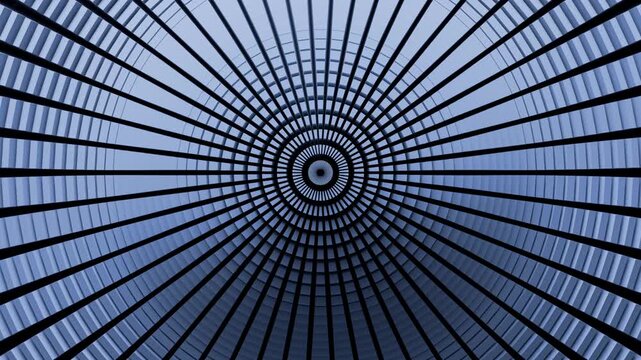 Intricate spiral move in a mesmerizing motion
