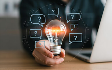 Illuminating ideas with questions