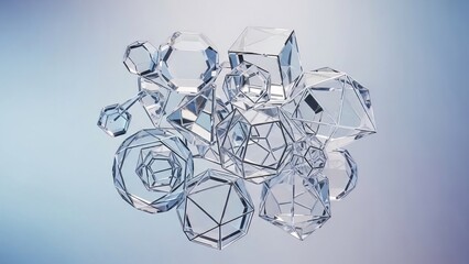 Molten Glass Liquid Wave Abstract Art