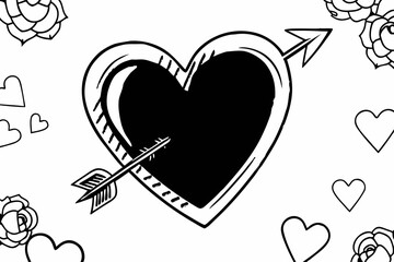heart and arrow
