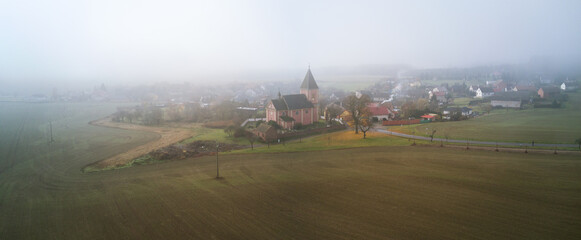 Czech landscape in autumn colors