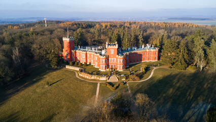 Hr&aacute;dek u Nechanic castle, Czech Republic