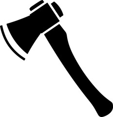 Woodcutter Axe Tool silhouette vector illustration