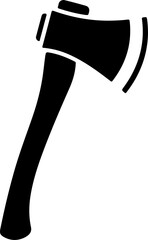 Woodcutter Axe Tool silhouette vector illustration