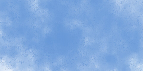Vector watercolor cloud design in a soft blue color illustration.