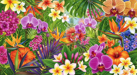 Fototapeta premium spring flowers in the garden