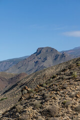 Mount Roque del Conde. View of the volcano. Tenerife, Canary Islands.