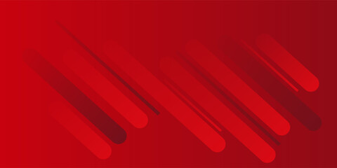 Abstract bright red gradient background with stripes pattern