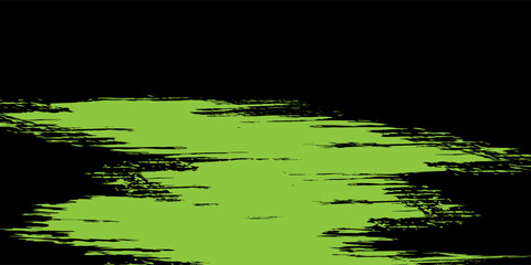 black light green brush wrap car sticker pattern abstract banner sporty lines color combination black light green grunge brush modern pattern racing motorsport design, vector illustration.