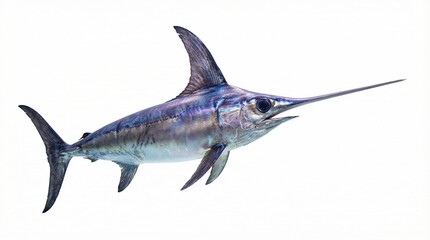Swordfish swimming gracefully in ocean waters marine life focus underwater photography natural habitat