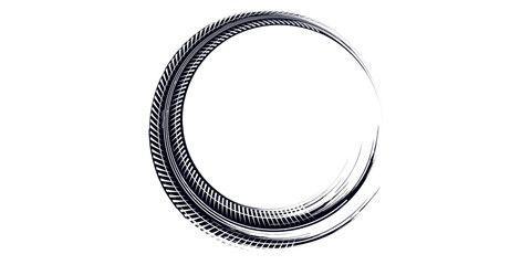 Tire vector icon illustration design template