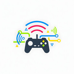 Video Game Controller with Wireless Connectivity.