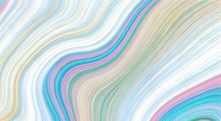 Elegant minimalist abstract with smooth flowing waves in soft white and light gray marble, accented by delicate golden veins&mdash;perfect for luxury branding, serene wallpapers, and modern interior design 