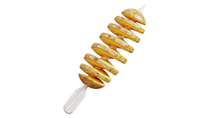 Twisted Potato Skewer