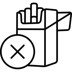 Unhealthy Person Medical Condition Line Icon: Sickness and Healthcare