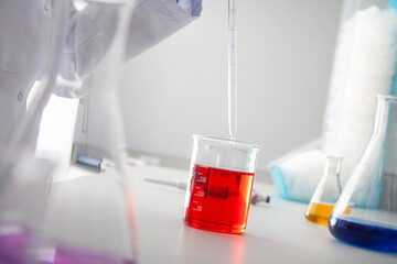 A laboratory where medical research is conducted.