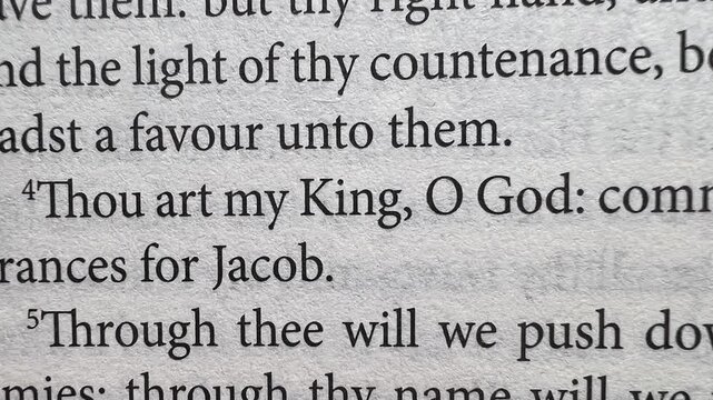 King in the Holy Bible