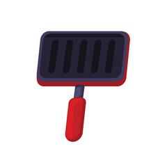 Grill pan icon vector illustration, grill pan vector icon, grill clip art