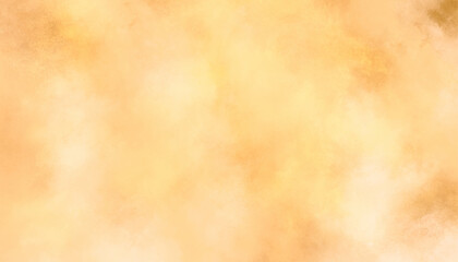 Warm Yellow Watercolor Abstract Texture Background