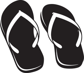 Beach Sandals Flip Flop Vector Bundle