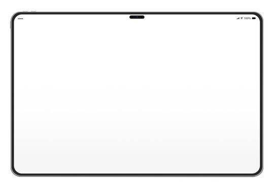 Tablet Pro SpaceGrey - landscape, camera cutout, statusbar, buttons