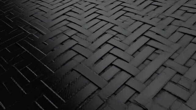 Abstract dark woven texture pattern background