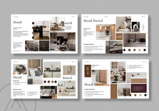Mood Board Design Template