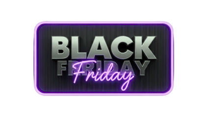 Black Friday Neon Sign