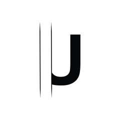 Initial U logo design vector Template Abstract Letter U vector illustration logo design.