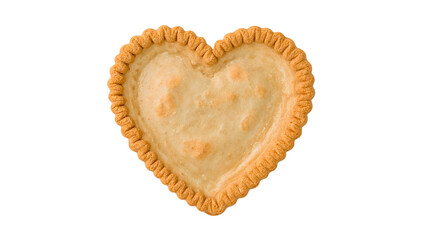 Heartshaped pie crust cutout for national pie day celebrates love and good fortune in baking and food traditions
