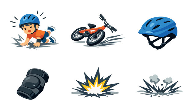 Bicycle Accident Cartoon Images – Browse 2,081 Stock Photos, Vectors ...