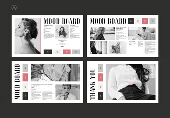 Mood Board Design Template
