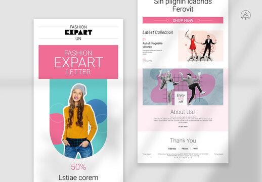 Fashion Expart Email Letter Template