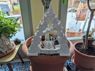 Deko, Beleuchtung Weihnachten, Fensterbeleuchtung, Weihnachtsbeleuchtung