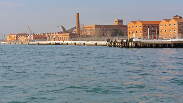 Magazzini Ligabue and University Education Buildings in Venice Italy