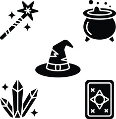 Magical elements collection