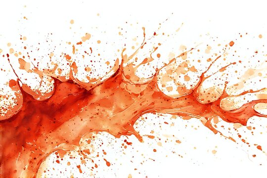 Acquarello splash multi colore vernice colorata fondo dipinto 