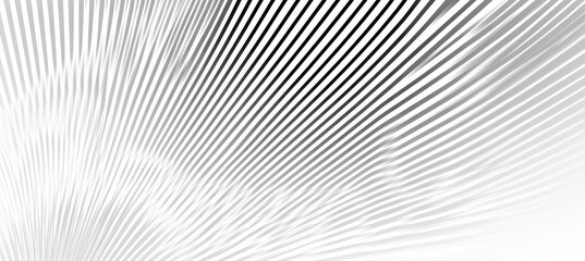 Dynamic Angled Monochrome Convergence with Gradient Ray Stripes and Optical Depth Illusion Design