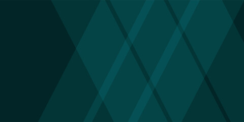 Abstract vector dark green overlap 3D background. Simple background with shadow and lines pattern. modern design