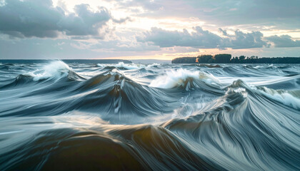 water background material