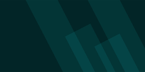 Abstract vector dark green overlap 3D background. Simple background with shadow and lines pattern. vector illustration