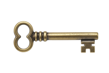 Antique Brass Key
