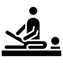 Physical Therapy glyph icon